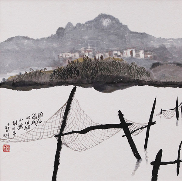 Ink Wash Paintings by Li Zhaoyu
