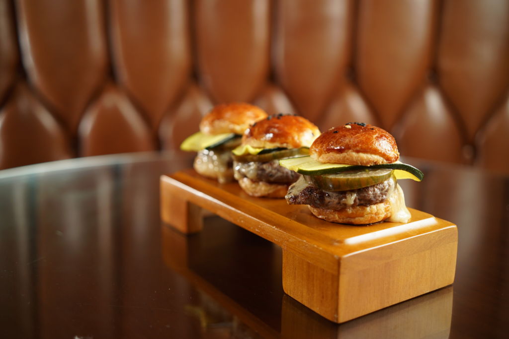 St. Regis Bar Dry Aged Beef Sliders