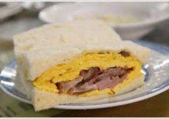 Nam Peng Egg sandwich