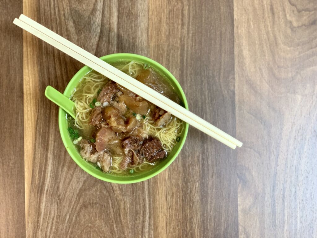 Beef Flank Noodles Soup from Koi Kei Macau Lifestyle
