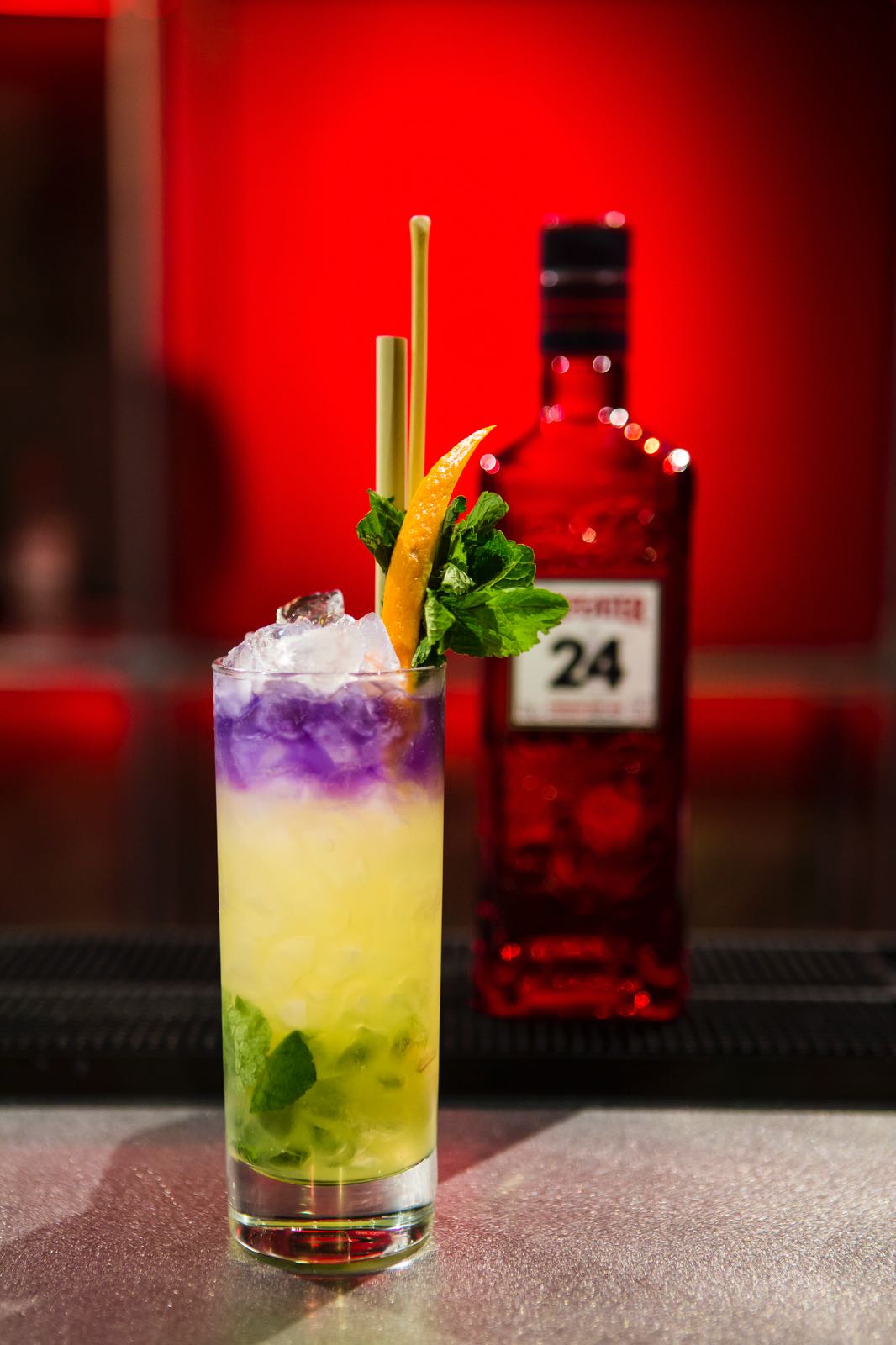 The Ritz-Carlton Bar & Lounge Winning Gin Stack of Foutune