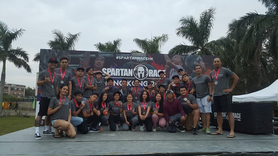 Training ground with Macau spartans and Coach Jay