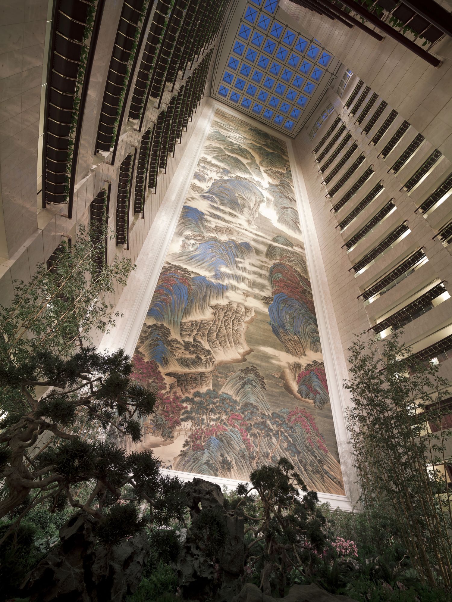 Island Shangri-La Hong Kong Mural