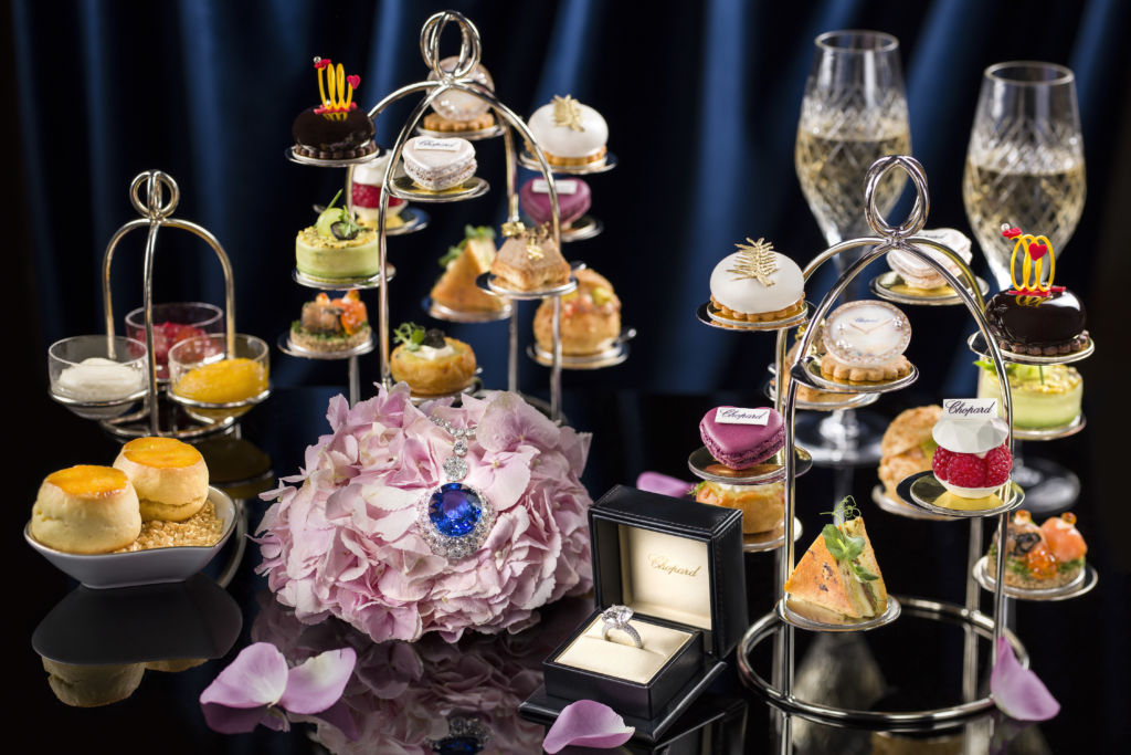 Wynn and Chopard tea set at Wynn Palace Macau