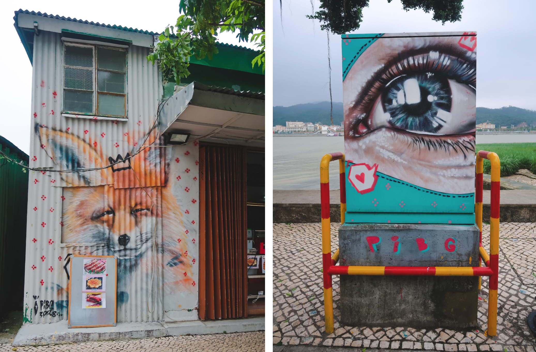 Street Art in Coloane Village Macau Lifestyle