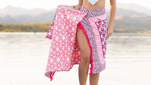 beach towel cover-up