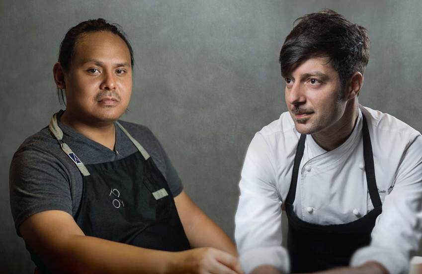 Executive Chef Antimo Merone and Chef Jordy Navarra c
