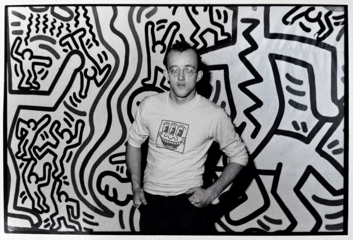 keith haring portrait