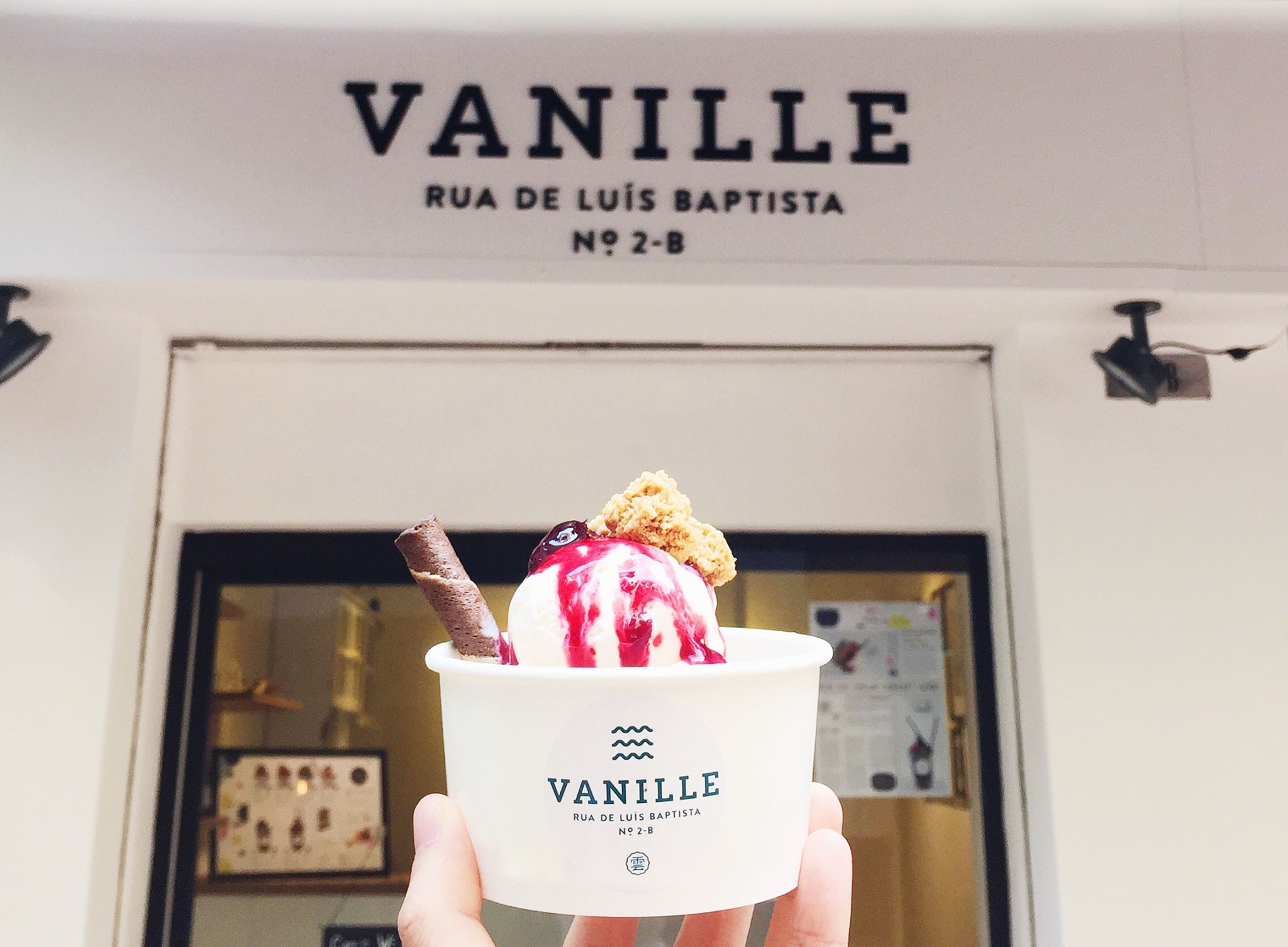 Macau's best ice cream vanille ice cream