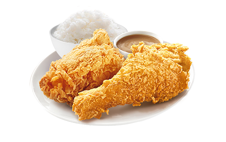 Jollibee Macau 2pc Chickenjoy Rice Bowl