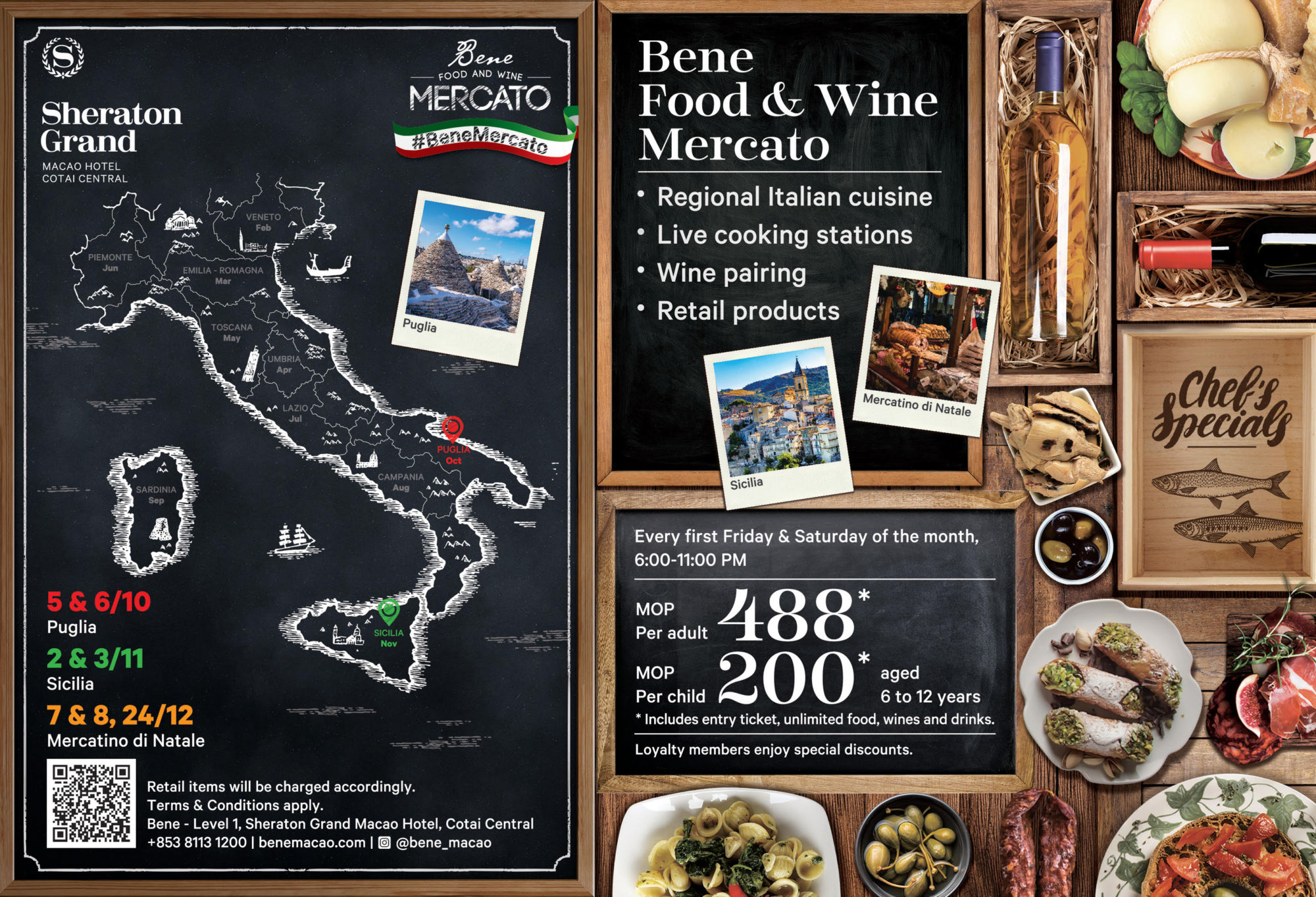 bene mercato food promotion