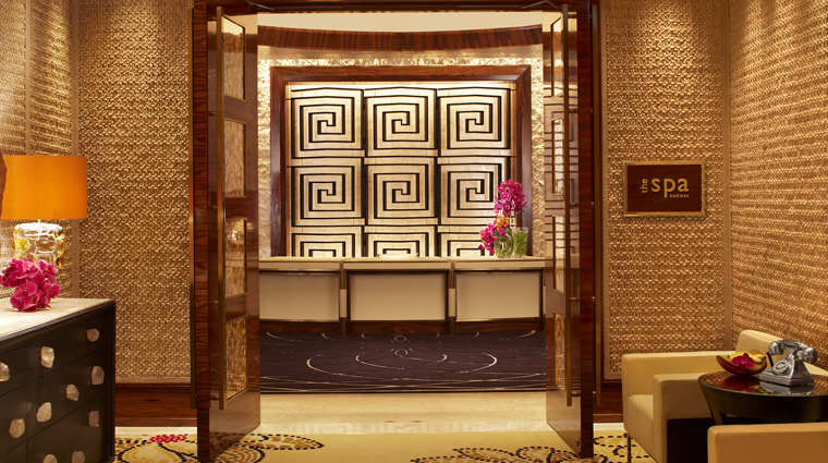 Spa at Encore entrance 