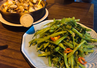 Nam Kee Clay Pot Rice Macau Lifestyle vegetables