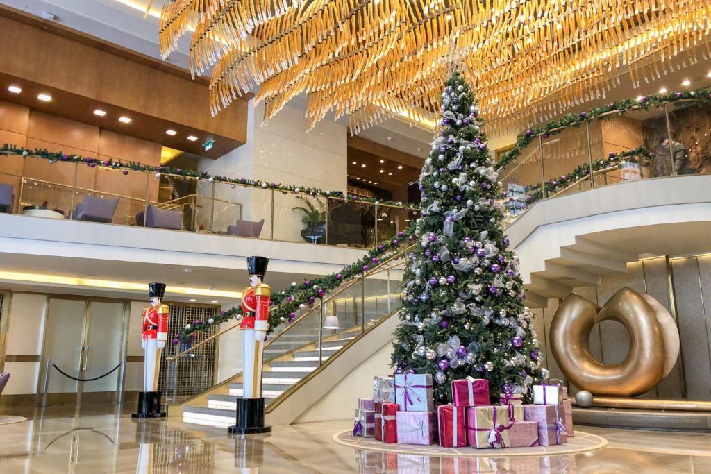 Macau Christmas trees St. Regis Macao