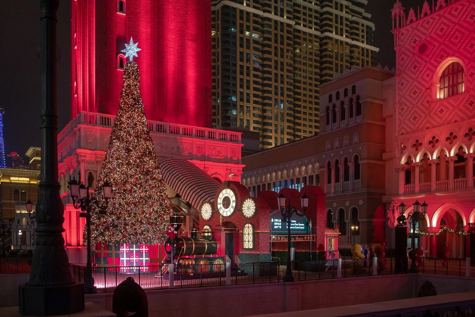 Macau Christmas trees The Venetian Macao