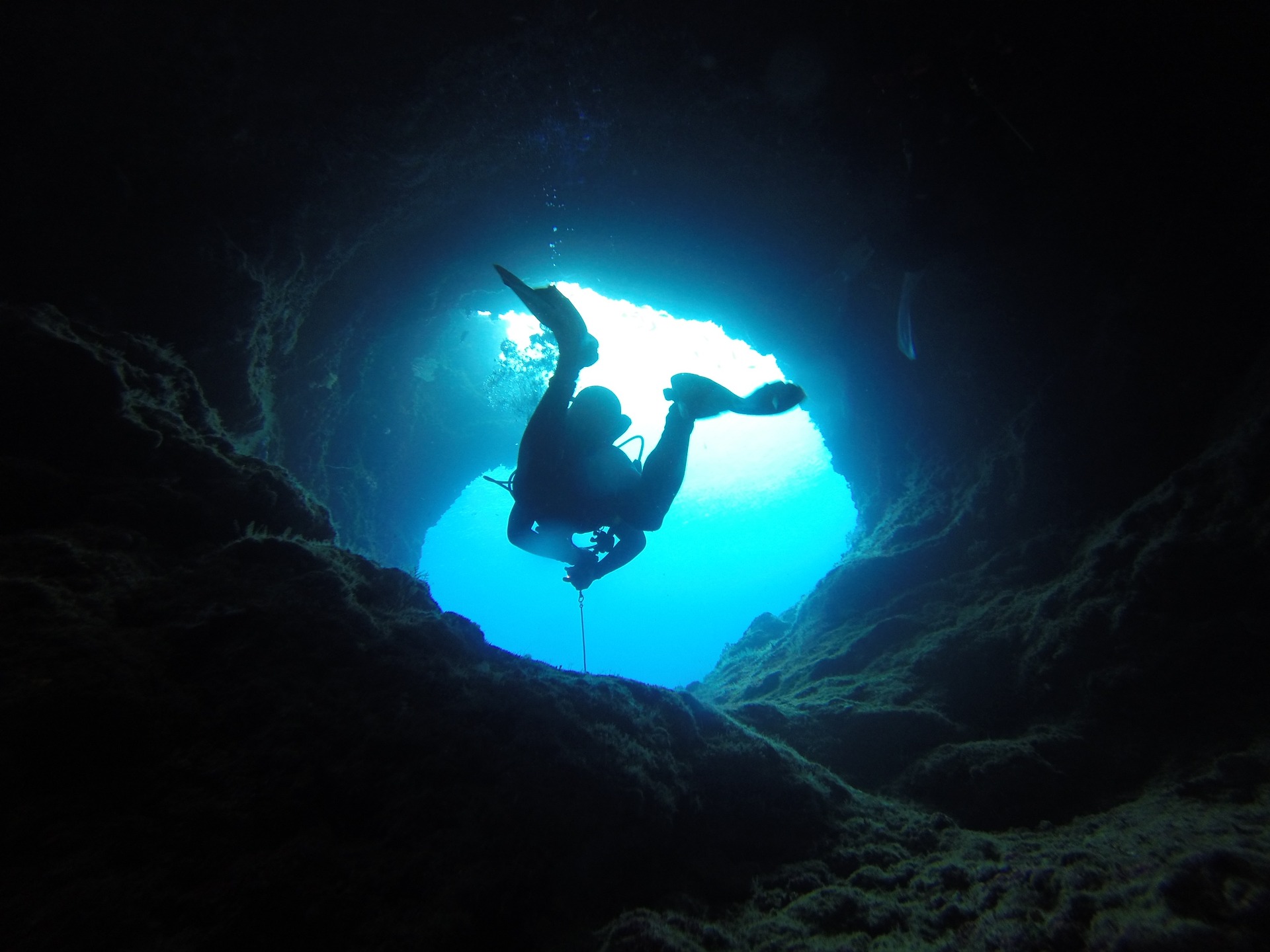 Cave diving, Palau