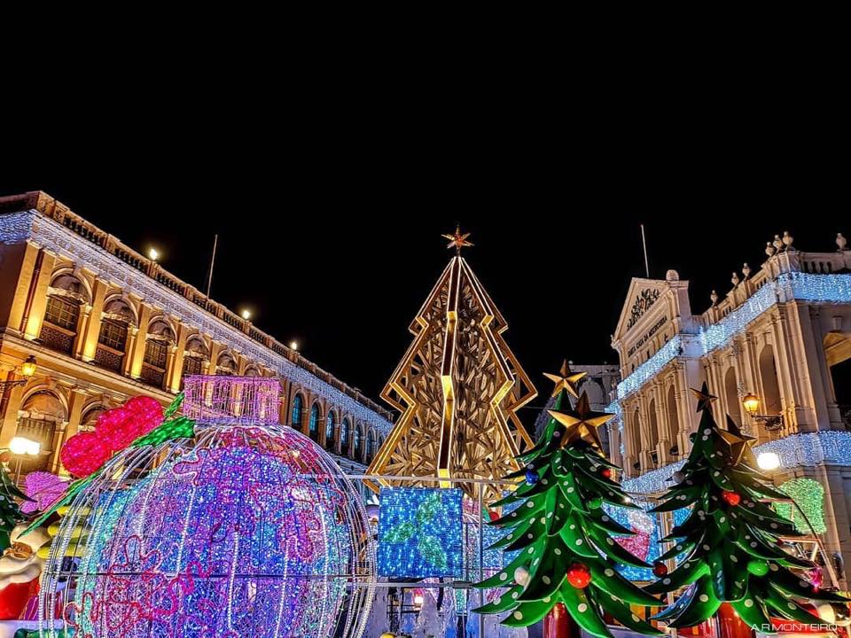 Macau Christmas trees Senado