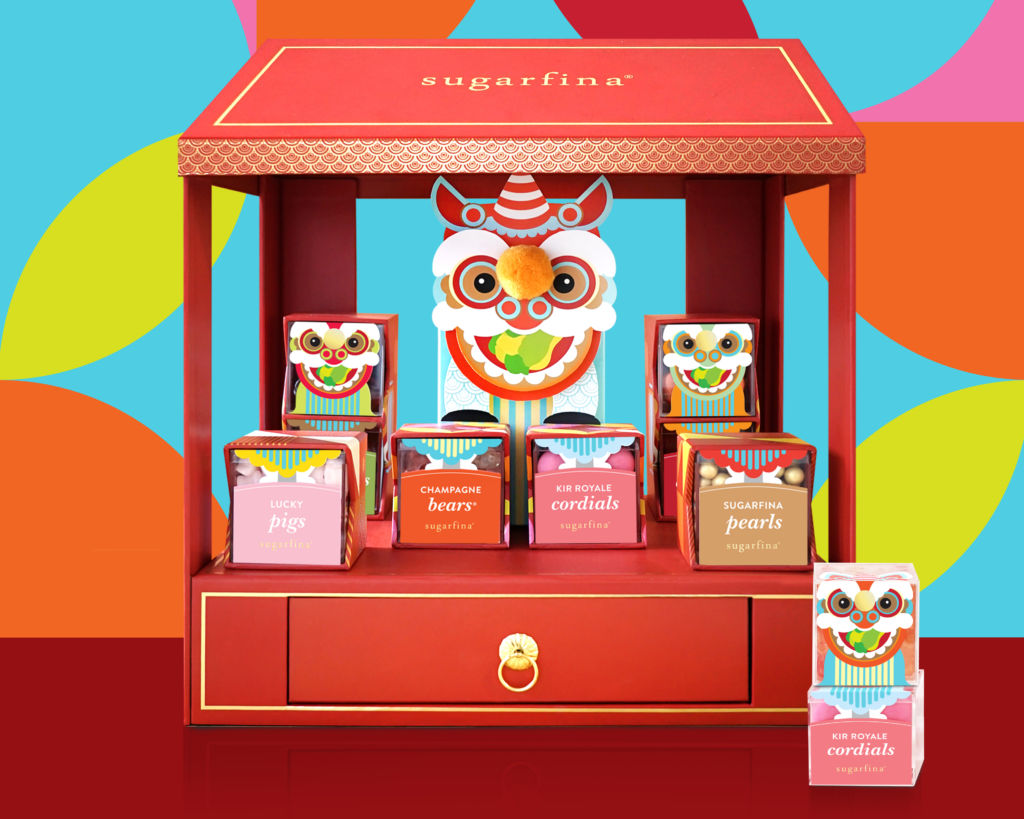 Lion Dance Candy Bento Box