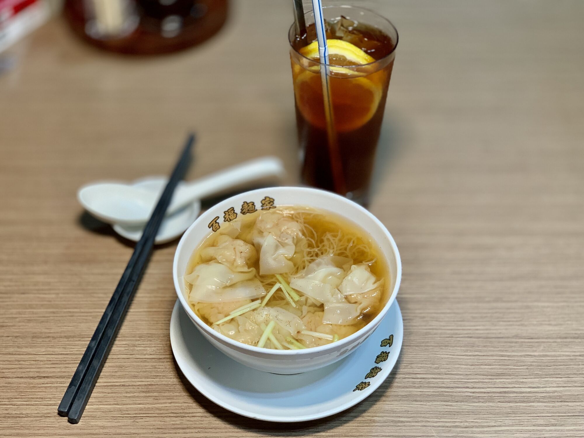 Wonton Noodles Soup Pacapio Good Fortune Noodles Restaurant Macau Lifestyle