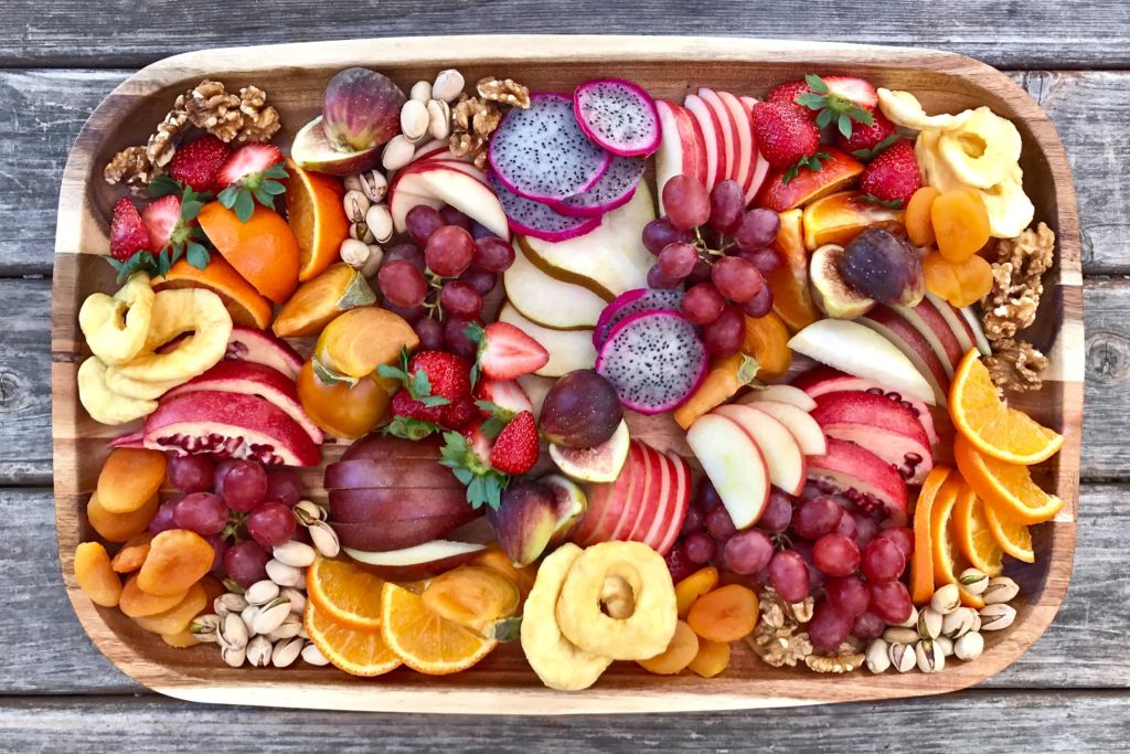 Fresh fruit platter