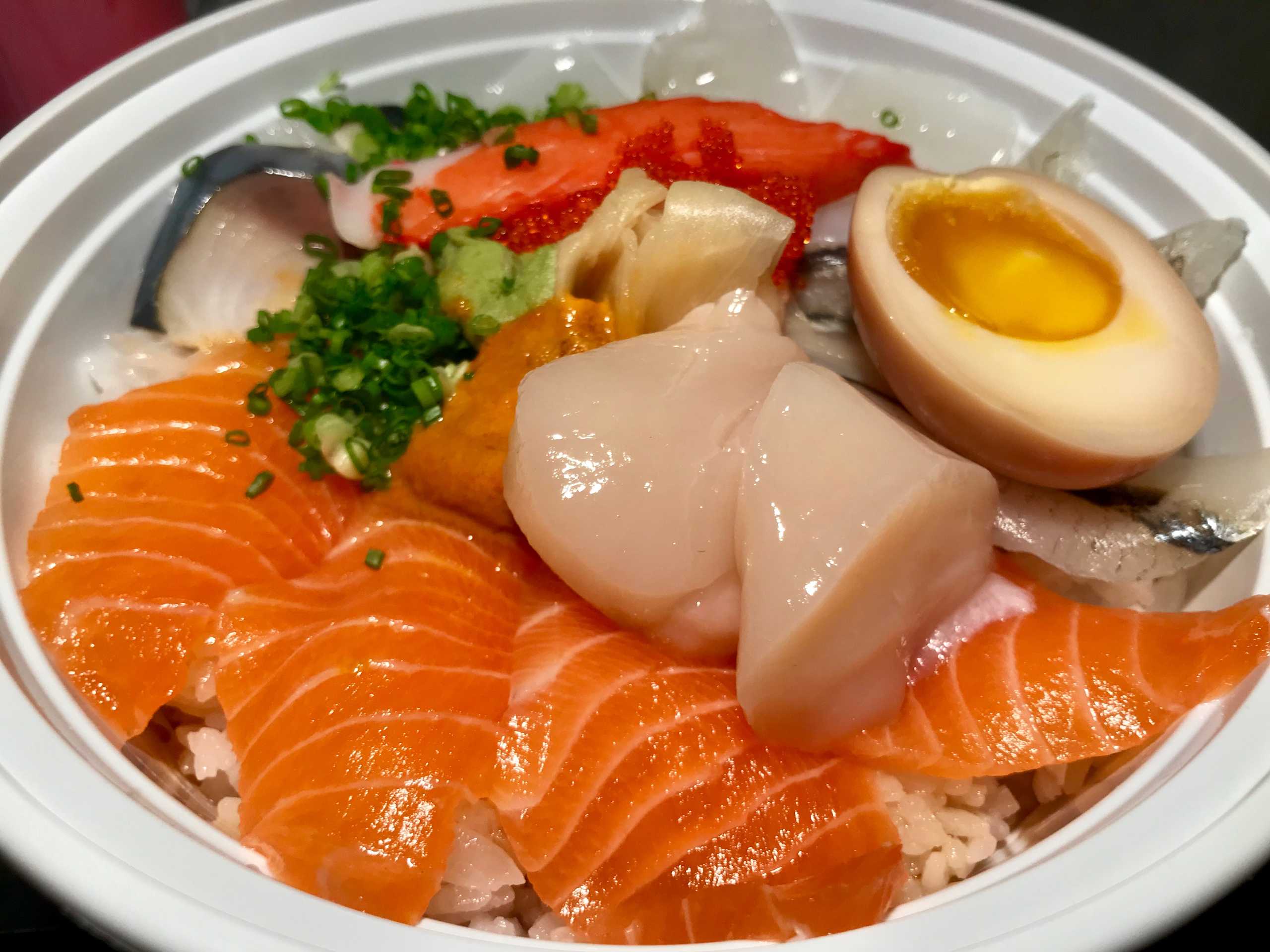 sashimi rice bowls macau sushi daily fresh 