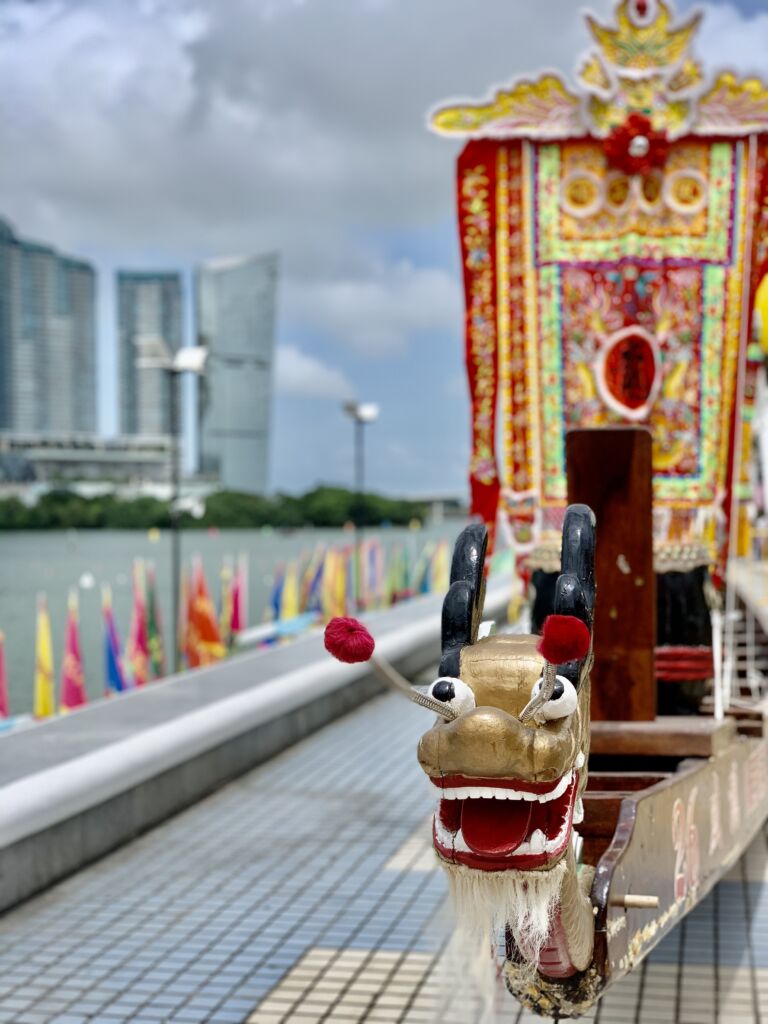Dragon Boat Commemorative Boat Vertical Macau Lifestyle