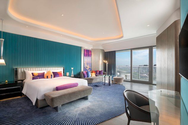 The W Xian- Macau Lifestyle Spectacular Suite – Bedroom