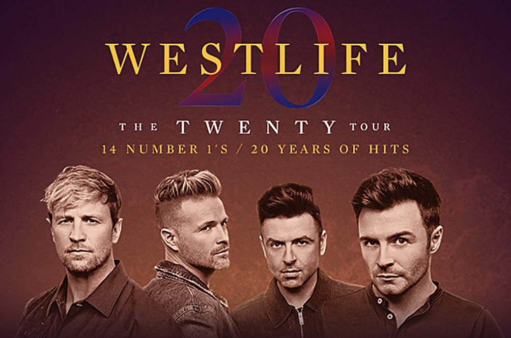 Westlife Live The Twenty Tour macau july events