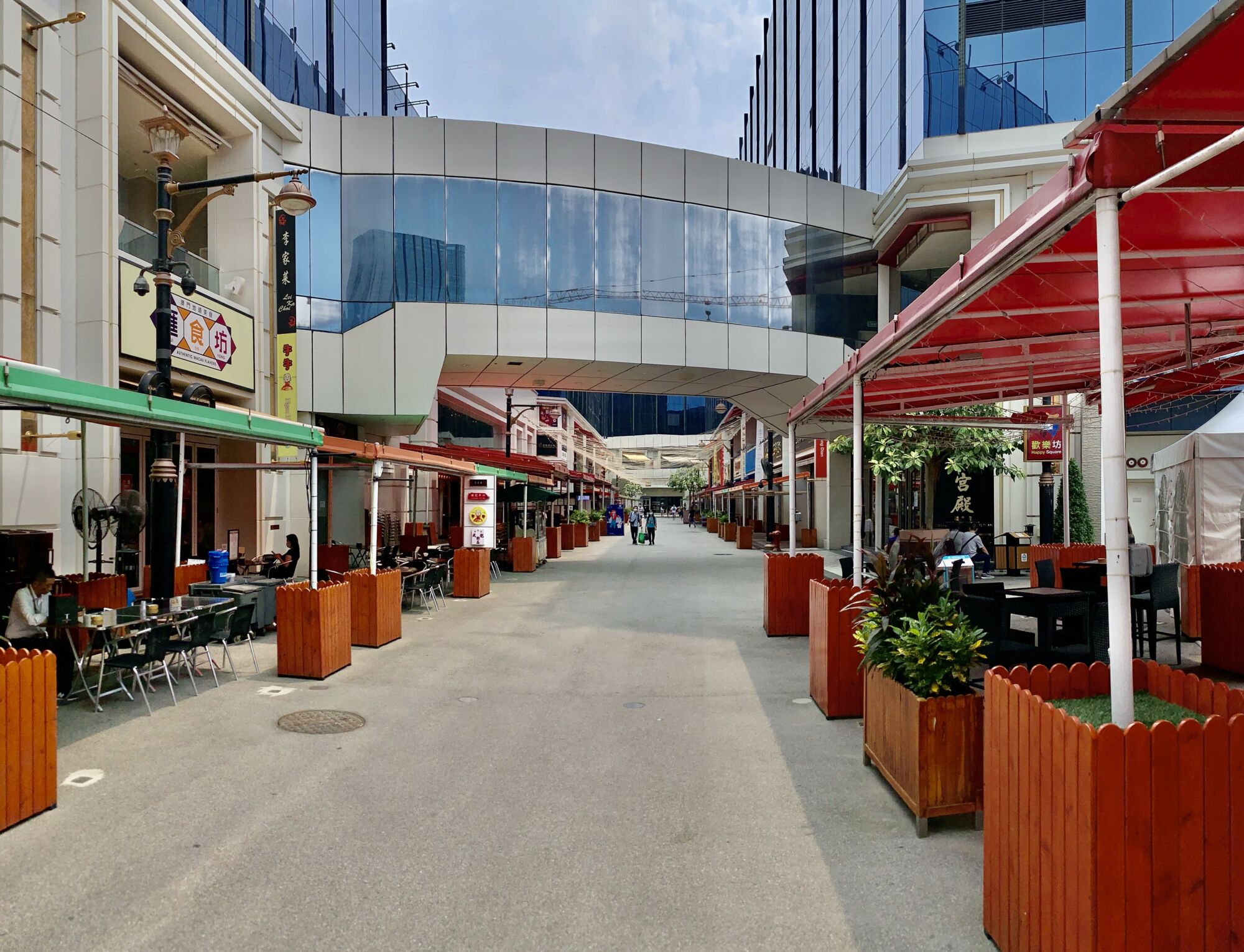 Broadway Macau Food Street Outdoor Empty Macau Lifestyle