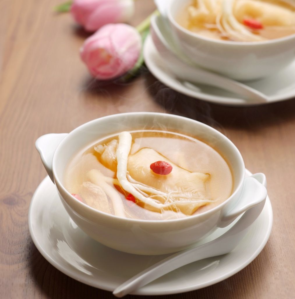 Man Ho Mother’s Day – Double-boiled Chicken Soup with Fish Maw