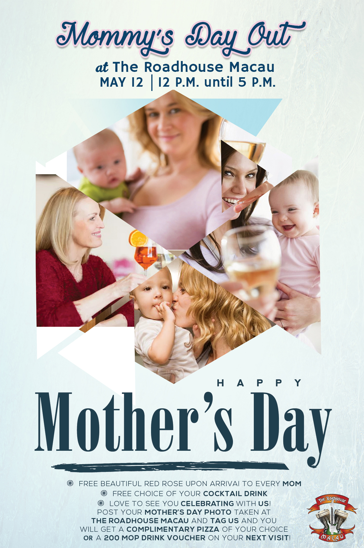 weekend events mothers day the roadhouse macau