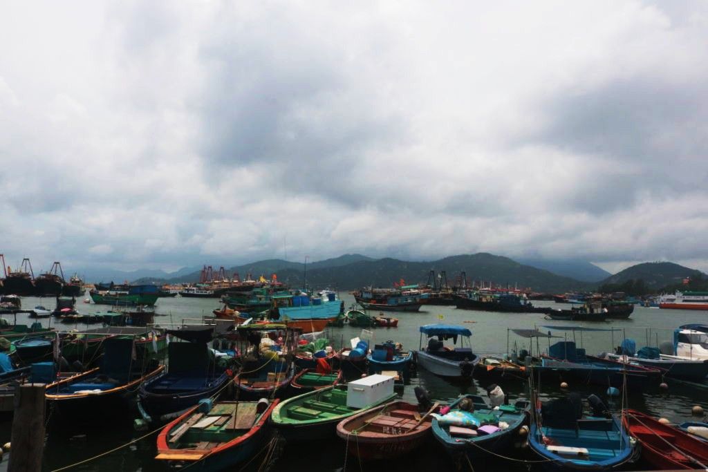 Cheung Chau Island boats