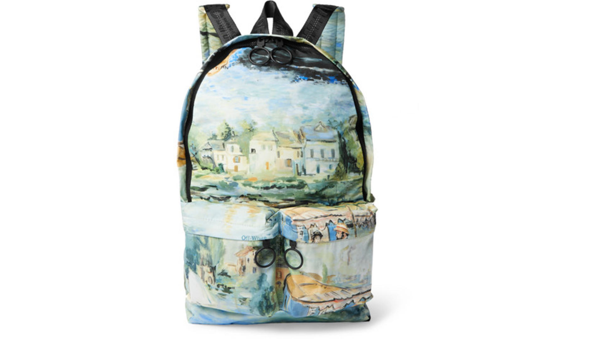 off white pastel backpack