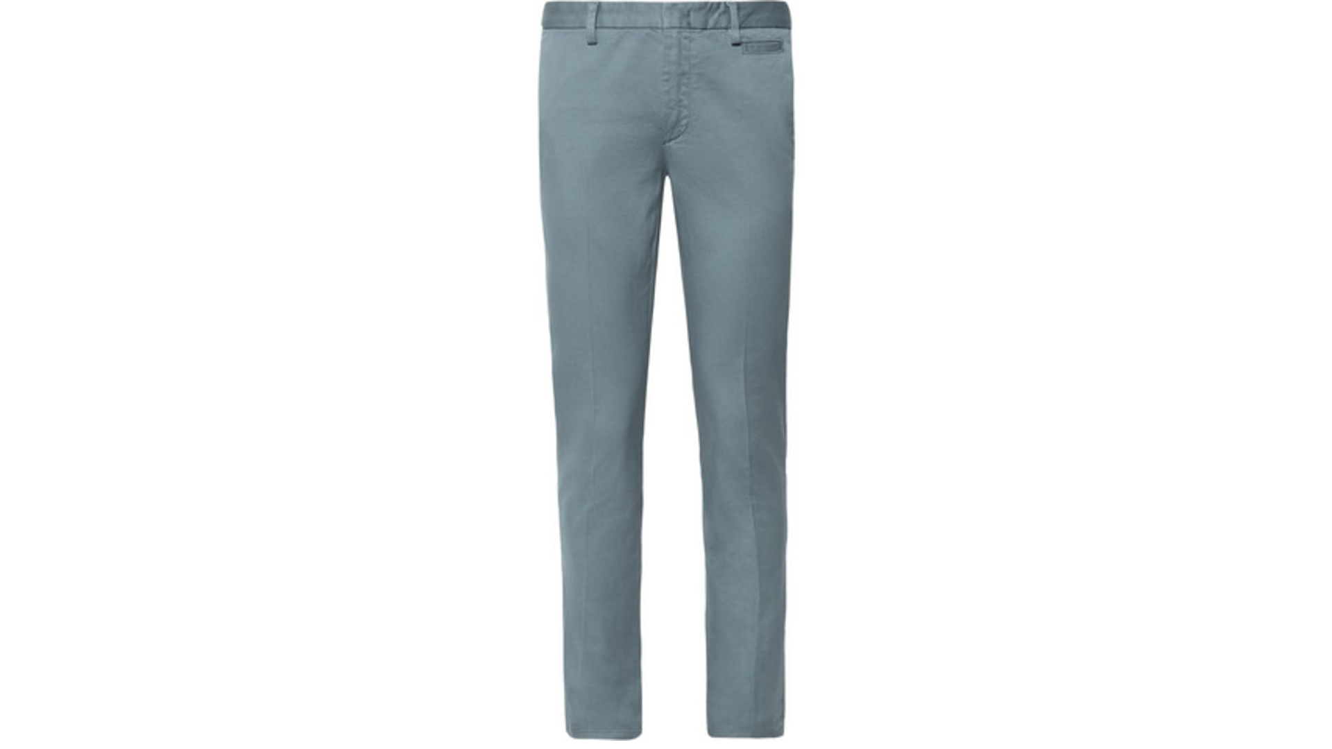 pastel blue prada pants