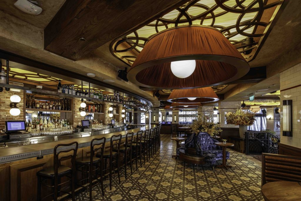 LAVO restaurant bar counter Marina Bay Sands