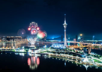 AJ Hackett Macau Tower Spectacular Fireworks at 233 Meters september events macau