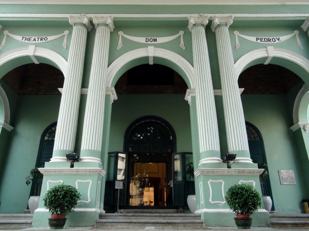 Dom Pedro V Theatre entryway
