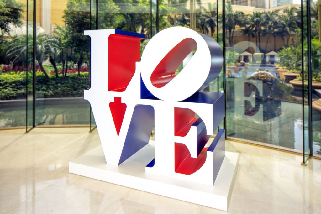 Robert Indiana The American LOVE Art Macao