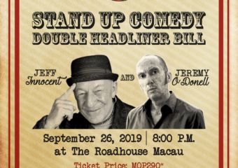 Stand Up Comedy At The Roadhouse Macau