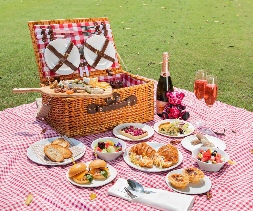 Conrad Macao October 2019 Pink Picnic Basket Macau Lifestyle