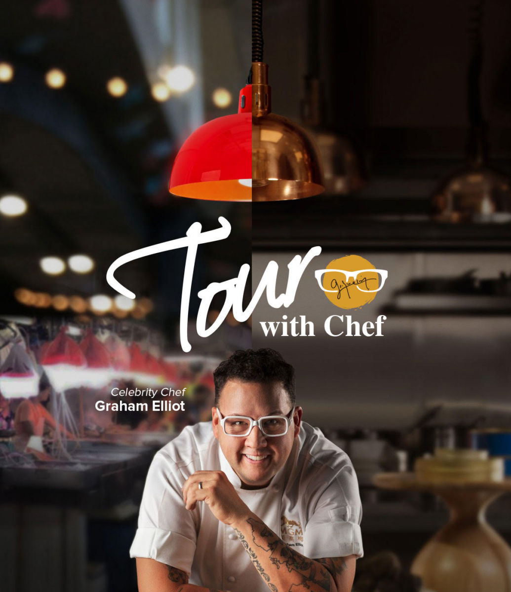 Chef Graham Elliot Tour Poster With Title Macau Lifestyle