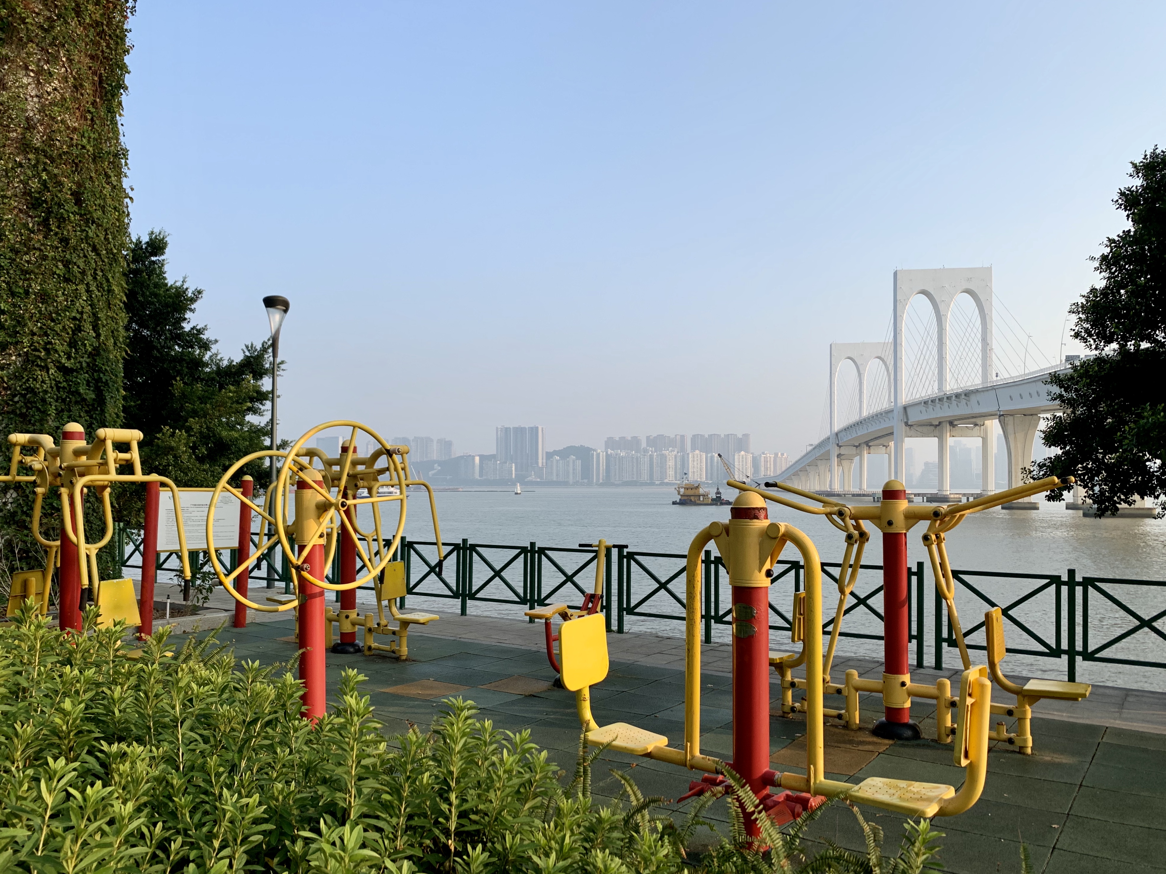 Fitness Equipment at Sai Van Sports Area