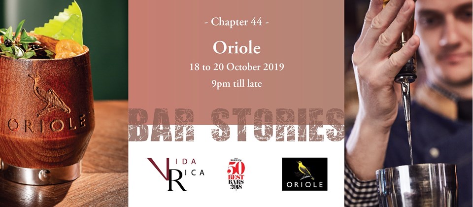 Macau Lifestyle Mandarin Oriental Bar Stories Chapter 44 Oriole Bar event poster