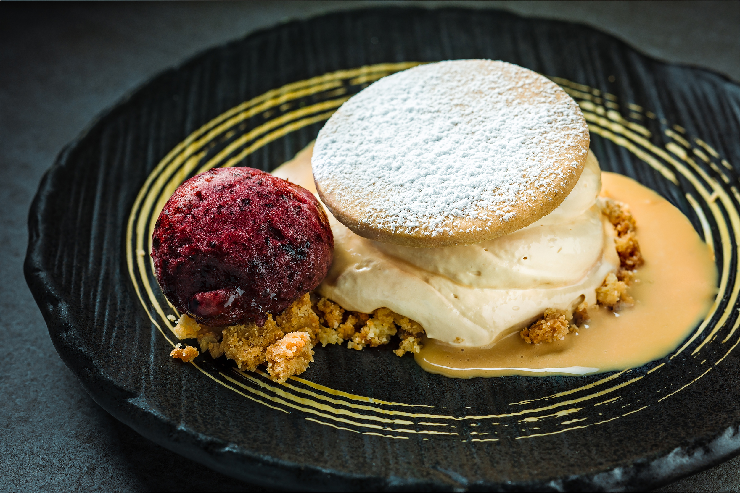 Open Alfajor Dish TokyoLima at Mandarin Oriental