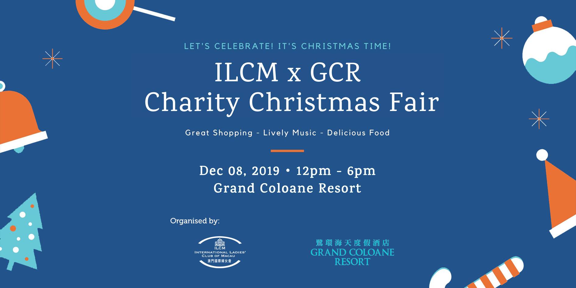 ILCM and GCR Christmas Fair 2019 Poster
