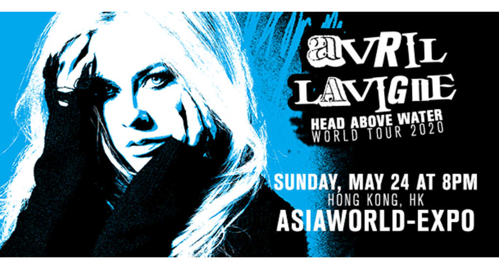 Avril Lavigne Hong Kong Tour 2020 Poster