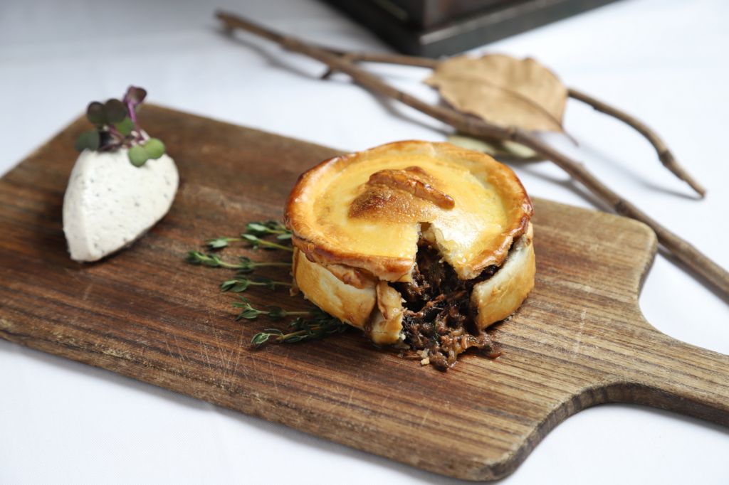 Casa Lisboa Partridge Pie with wild mushrooms