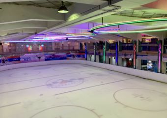 Interior of the Ice Rink Close to Camoes Garden Macau Lifestyle