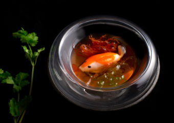 Macau Sole Dumpling with Bouillabaisse Consommé_01