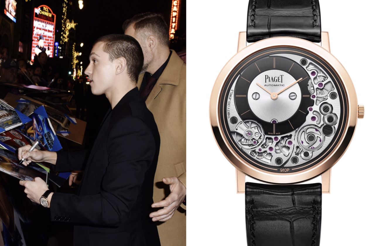 Tom Holland – Piaget celebrities watches